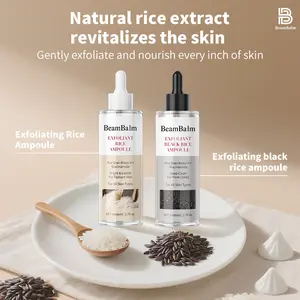 BeamBalm Dermatologist-Approved Exfoliating Power | Erase Pores & Blackheads! Brightening Exfoliator Brightening Exfoliator Facial Gel Glycerin Lightweight Niacinamide Nourishing Radiant