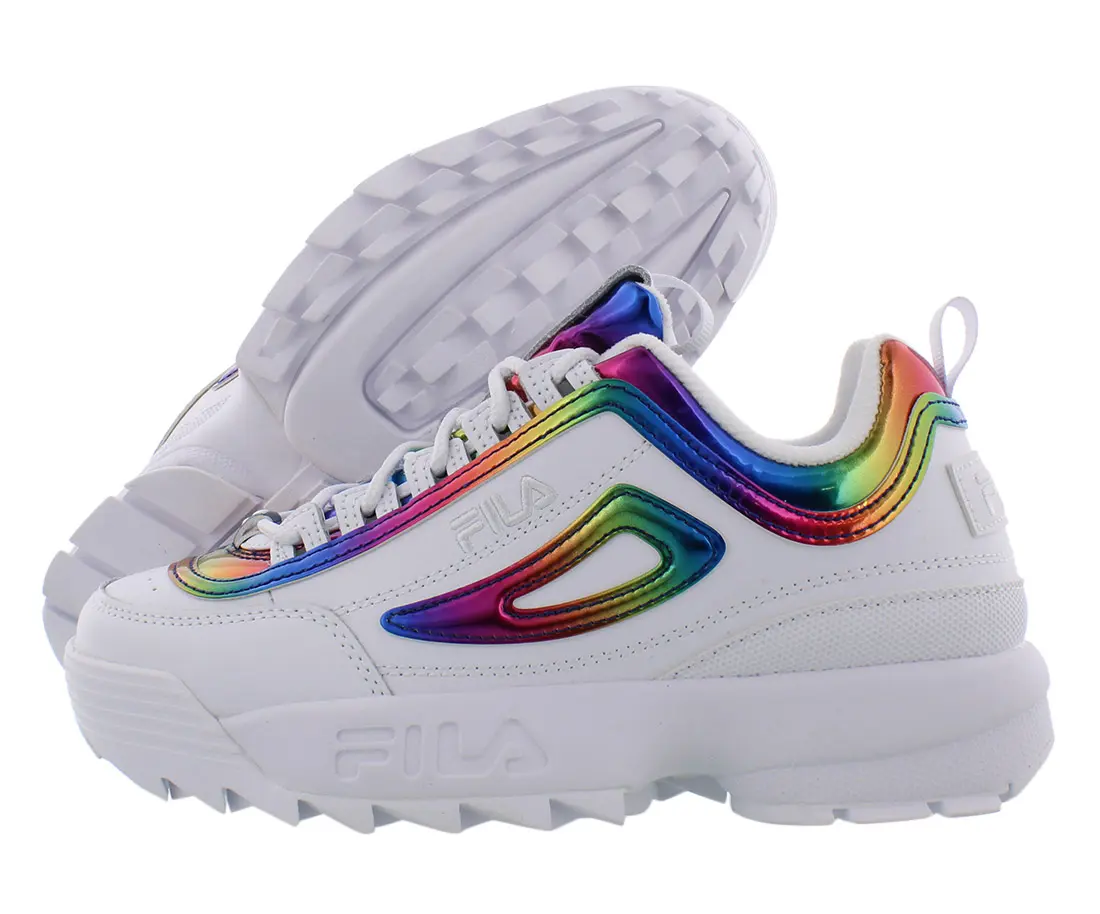 Fila Disruptor Ii Chrome Womens Shoes, Sneaker, Sports Shoes, Footwear, Low Top