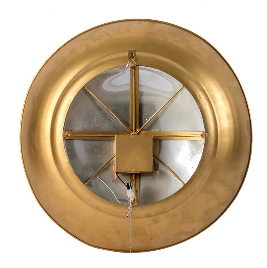 D18.7 X 3.9" Wall Mirror With Led Lighting