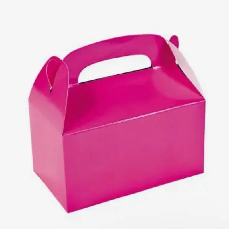 Party Boxes for Candies All Colors Available in Vibrant Pink for Festive Events and Celebrations