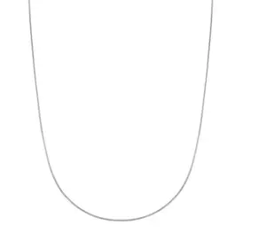 925 Sterling Silver 1mm Snake Chain Necklace, 16” to 30”, with Lobster Clasp, for Women, Girls, Unisex