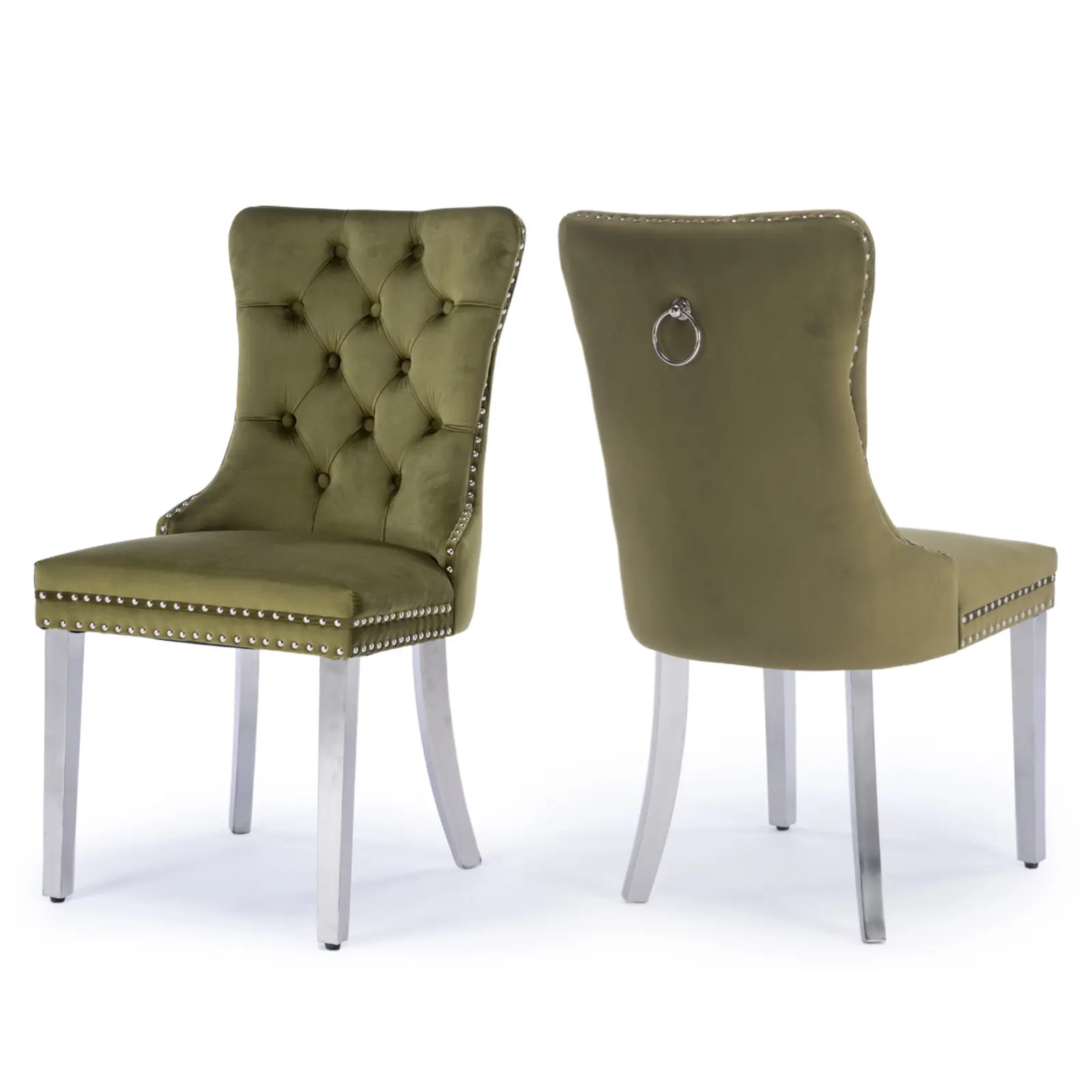 Oliver Green-Silver Legs