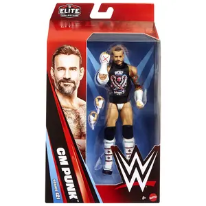 CM Punk - WWE Elite 121 Mattel WWE Toy Wrestling Action Figure CM Punk - WWE Elite 121 Mattel WWE Toy Wrestling Action Figure