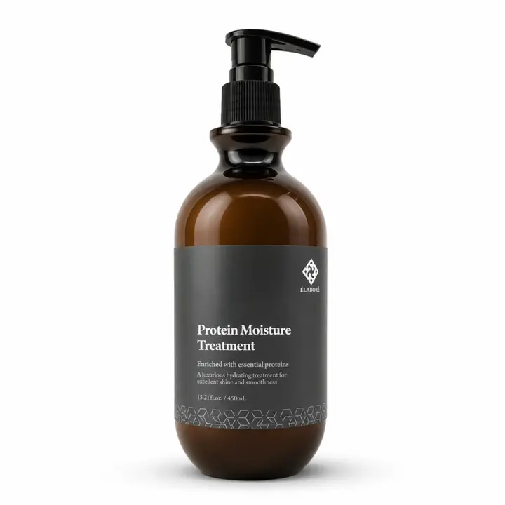 Protein Hair Treatment with Keratin, Green Tea & Macadamia Oil - Moisturizing Haircare for Dry, Damaged, or Color-Treated Hair - Low pH 5.5 Formula, 15.21 fl.oz / 450ml, Silky, Smooth, Hydrates Hair
