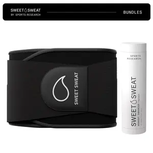 Sweet Sweat Gel Coconut (6.4oz) + Pro Series Waist Trimmer Bundle