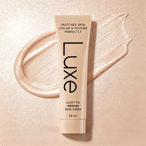 Luxe Skin Tone Changing Foundation, Auto Color Matching, Buildable Full Range Coverage, 12H Long Lasting Dewy Makeup