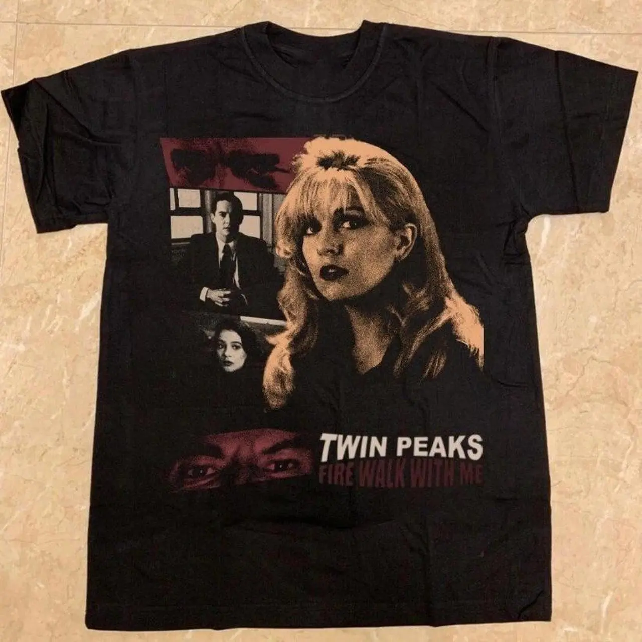 Reprinted Twin Peaks Fire Walk With Me Graphic T-shirt, Cotton Unisex T-shirt, Gift For Fan