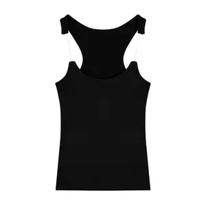 Women Ypro Ribbed Invisible Strap Tank Top s Tee