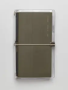 A5 Slim Clear Vinyl Travel Notebook Cover