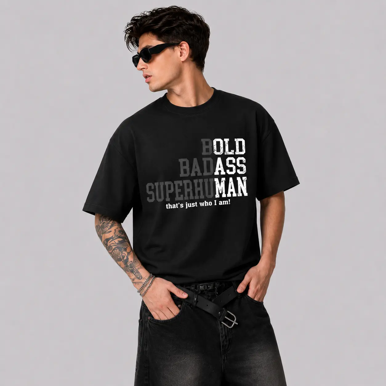 Funny Man Saying Gag Gift Birthday Husband Dad Fathers Day T-Shirt