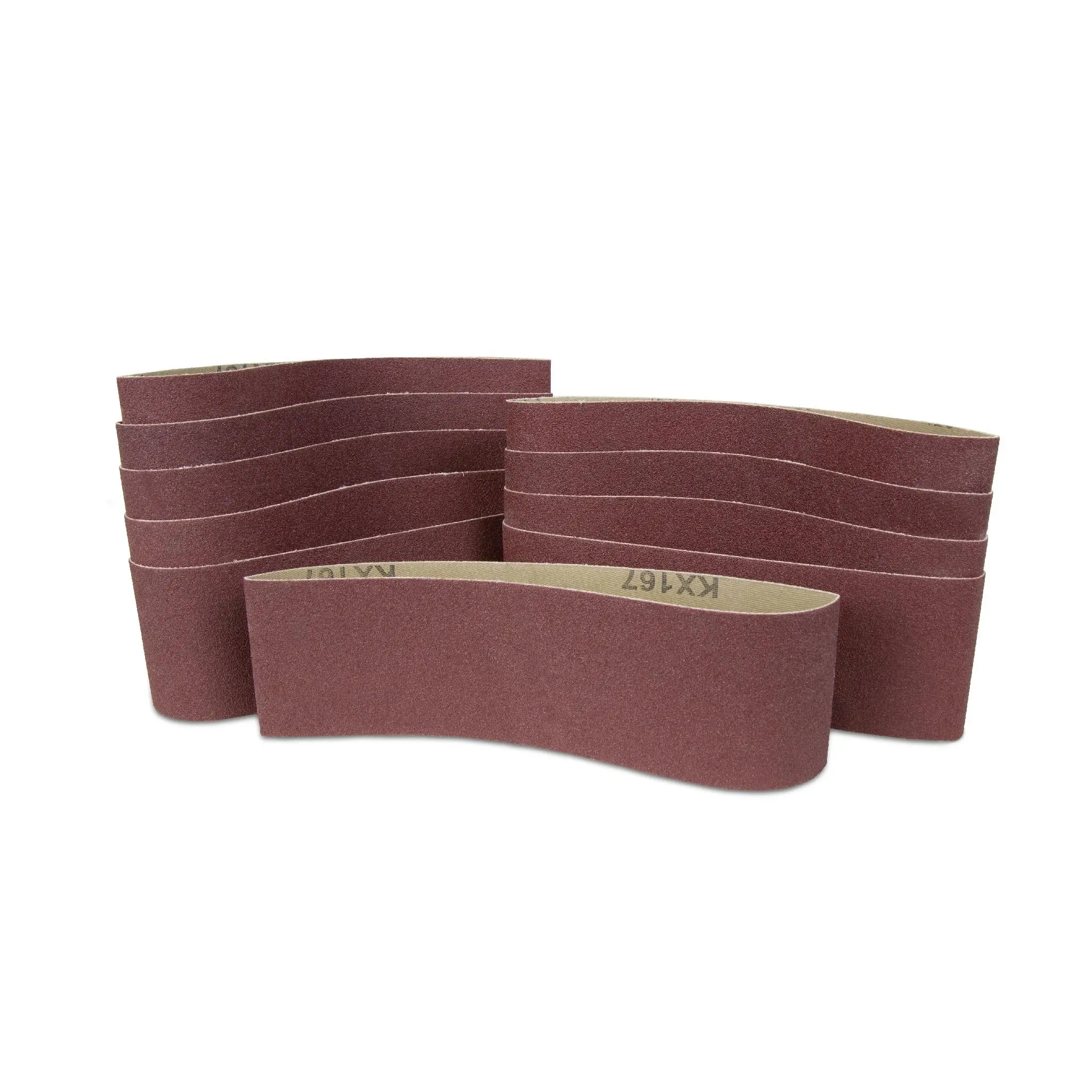 WEN 6318SP240 Sanding Belt Sandpaper, 240-Grit, 3x18-Inch, 10-Pack for Repair, Metal, Wood Surface Finishing