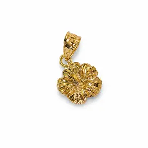14K Flower Pendant