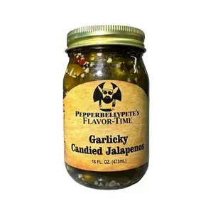 Pepper Belly Pete's Garlicky Candied Jalapenos