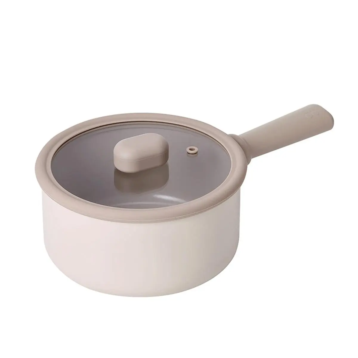 NEOFLAM Chouchou 18cm Ceramic Coated Soup Pot - Induction & Gas Stove Compatible NEOFLAM Chouchou 18cm Ceramic Coated Soup Pot - Induction & Gas Stove Compatible