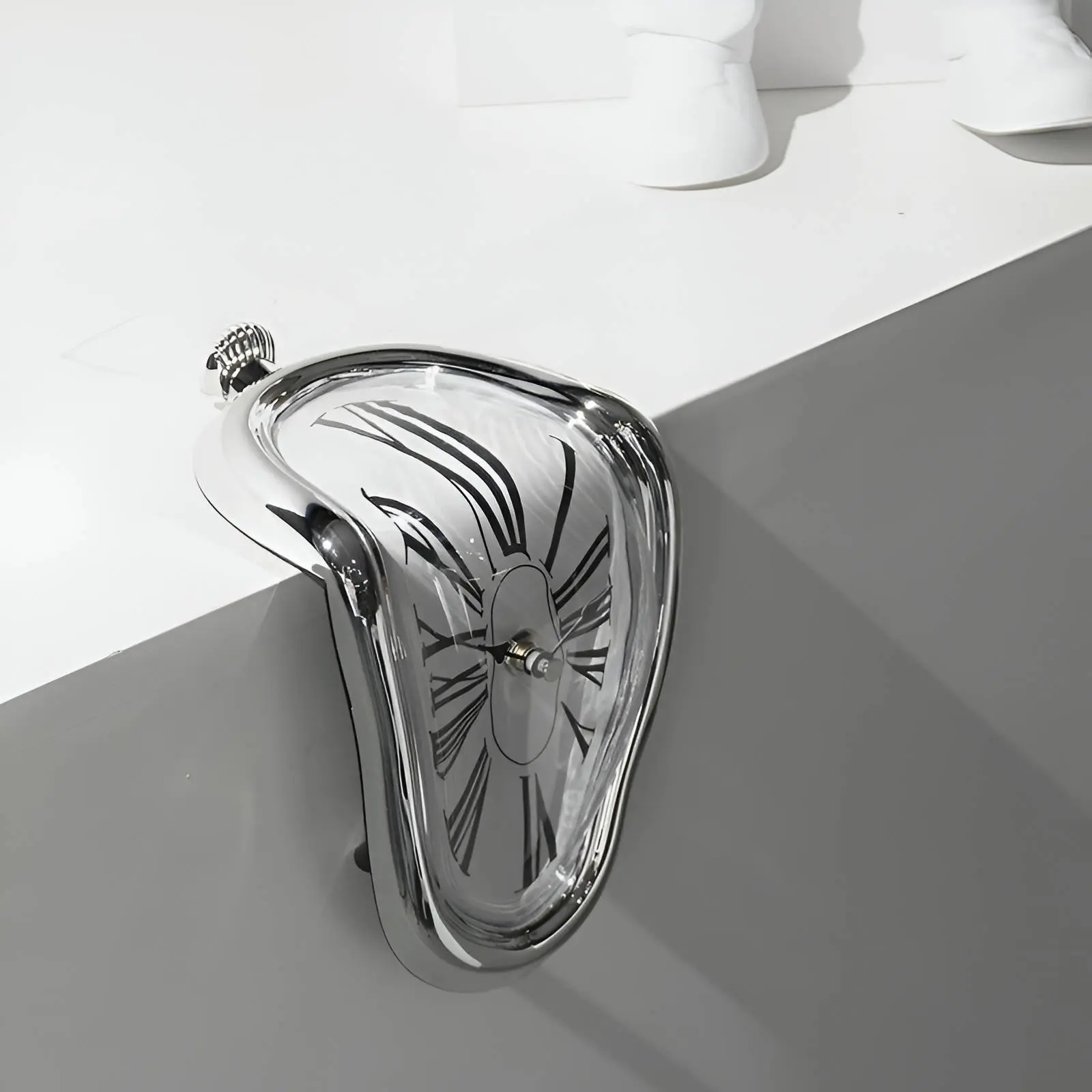 Dali Melting Clock, Best Holiday gift, Birthday Gift, Table Decorations, Wall Decor, Bedroom alarm clock