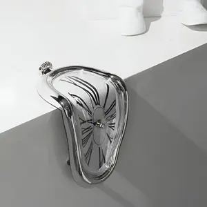 Dali Melting Clock, Best Holiday gift, Birthday Gift, Table Decorations, Wall Decor, Bedroom alarm clock