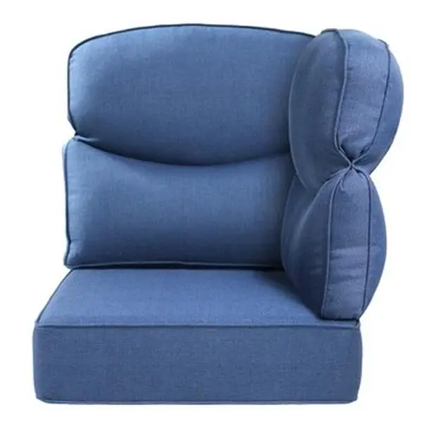 Belord Luxury 24x24x6 Outdoor Patio Corner Cushion Smile