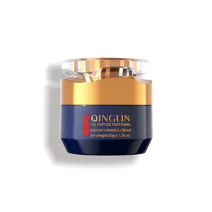 QINGLIN Night Cream - Polypeptide Firming & Anti-Wrinkle Formula with Niacinamide, Vitamin C, Hyaluronic Acid - Lightweight Moisturizer for All Skin Types - 50g Daily TikTokShopBlackFriday