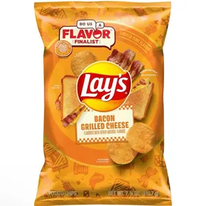 Lays Bacon Grilled Cheese Flavor Chips- 1 Bag 219.7 oz