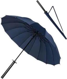 Umbrella Umbrella Semi-Umbrella,Windproof Umbrella.Sun Protection Umbrella Black.The Best Gift.
