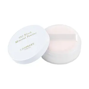 CANMAKE Tokyo Translucent Mint Oil Control Setting Powder - Pore Minimizing, Long-Lasting Matte Finish, 3g