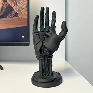Cyberpunk-Inspired Game Controller Stand, Stylish Desktop Holder, Compatible with Xbox, Ps4, Ps5, Earphone & Phone, Desk Accessory