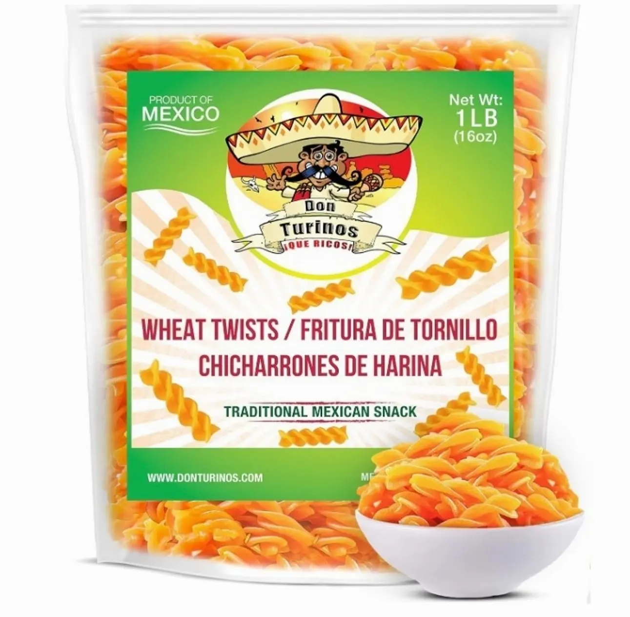 Wheat Twists for Frying (Duritos/Duros) – Mexican Wheat Twists - Chicharrones de Harina | Make Cinnamon Sugar Twists | 1 lb – Don Turinos
