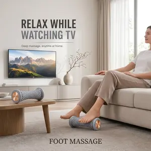 Yoga & Pilates Inspired Manual Foot Massager - Foot Massage Roller & Muscle Roller Stick for Plantar Fasciitis Recovery & Tight Muscles Relax - Ideal Home Foot Care Tool, Valentine's Day Gift, Gym Accessories -  deep tissue massage tool, Body Care, Daily,