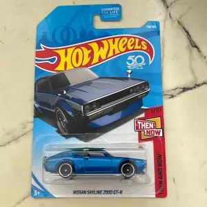 Hot Wheels Nissan Skyline 2000 GT-R Blue 118/365