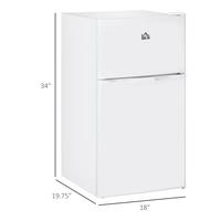 White, 3.2 Cu.Ft