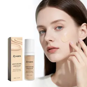 Hydrating Skin-Glow Concealer, Hydrating Makeup, Moisturizing Lightweight "Second Skin" Feel, Full Coverage & Non-Cakey, Achieve a Radiant & Seamless All-Day Look