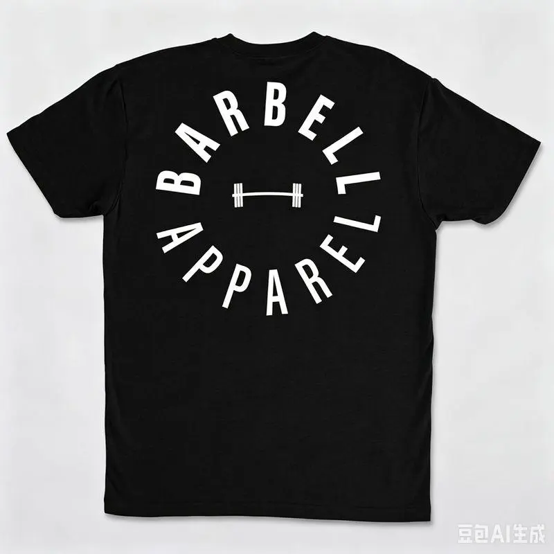 Barbell Apparel Graphic T-Shirt | Premium Cotton Crewneck | Unisex Streetwear for Gym & Casual Daily Wear | Soft & Breathable | Comfortable Fit | Trendy Fitness Tee | Bold Letter Print | Perfect Workout Outfit