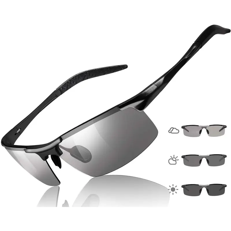 Polarized Sunglasses for Women | Vintage Square Sunglasses w  display picture 3