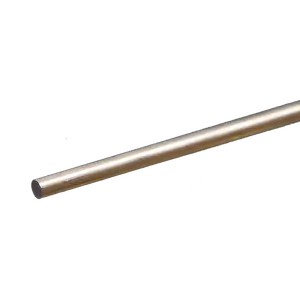 Round Aluminum Rod: 1/8" OD x 12" Long (1 Piece)