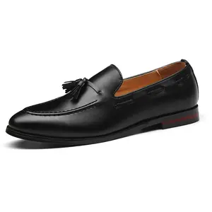 Men's Tassel Loafers Lightweight Casual Dress Shoes for Boys Prom