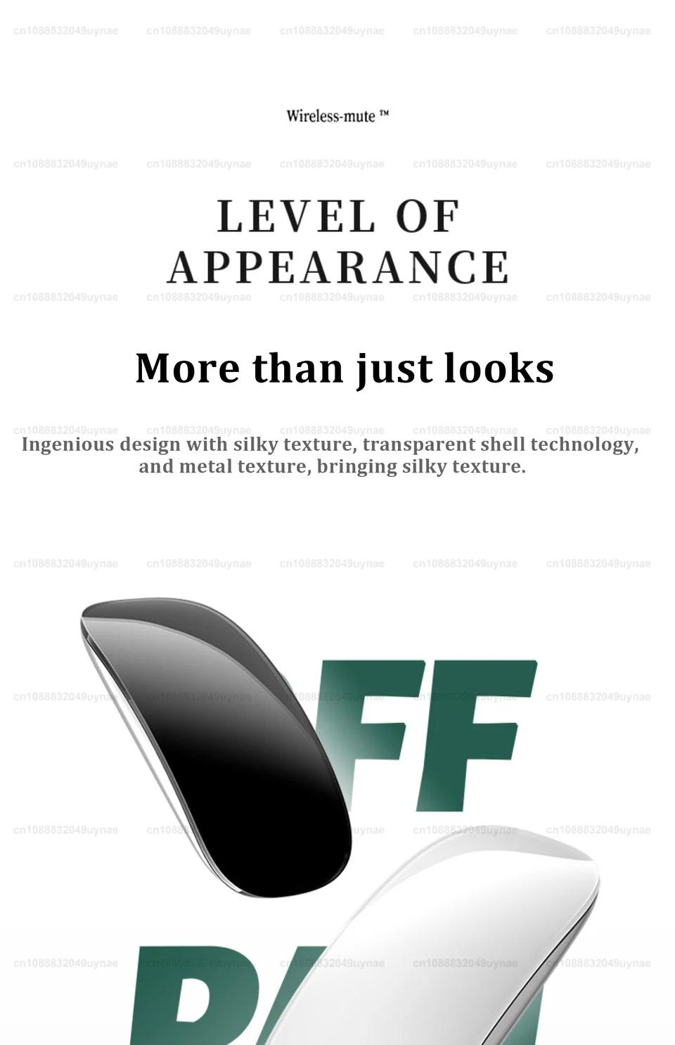 Original Multi-Touch Surface Magic Mouse For Laptop Tablet PC iPad Bluetooth 5.0 Wireless Mouse