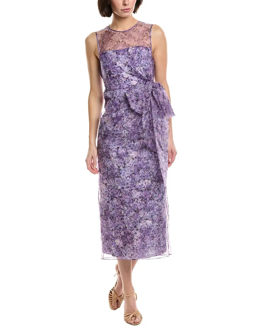 Cinq à Sept Miley Painted Silk Dress