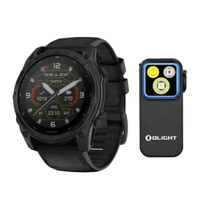 Garmin Tactix 8 51mm Sapphire Solar Elite Edition Smartwatch (Black) Bundle