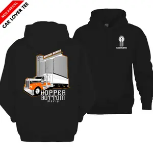 Kenworth Hopper Bottom Mafia Hoodie, Official Member Semi Truck Hoodie, Grain Hauler Trucker Sweatshirt, Vintage Farm Crew Pullover, Unisex Classic Outfit, Gift For Trucker