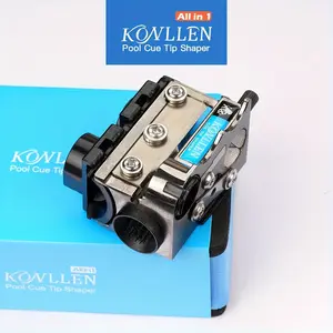 KONLLEN Billiard Tip Tool Designed for Pool Cue Tips Ranging from 9.3 to 14mm, a Versatile Shaper for Repairing Billiard Tips, Essential Billiard Accessory