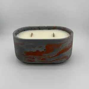 Mount Sneffels Concrete Candle