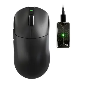 ATTACK SHARK X8 Ultimate Wireless Gaming Mouse,55g Ultra-Lightweight Wireless/2.4GHz Wirelss/Wired Mouse,8K Polling Rate,PixArt PAW3950MAX Sensor,42000 DPI,Tape,800mAh Battery,Gamer Mice for PC/Mac