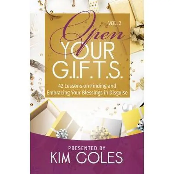 USED Book - Open Your G.I.F.T.S.: 42 Lessons of Finding and Embracing Your Blessings in Disguise by Coles, Kim (Paperback) - english