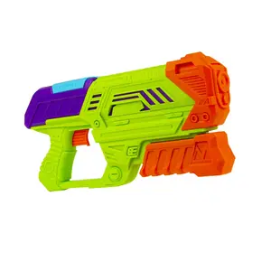 Pump Action Water Blaster Gun 19 oz Tank - Up to 30ft Spray Distance Power Pump Summer Outdoor Water Toy Ages 6+ Green