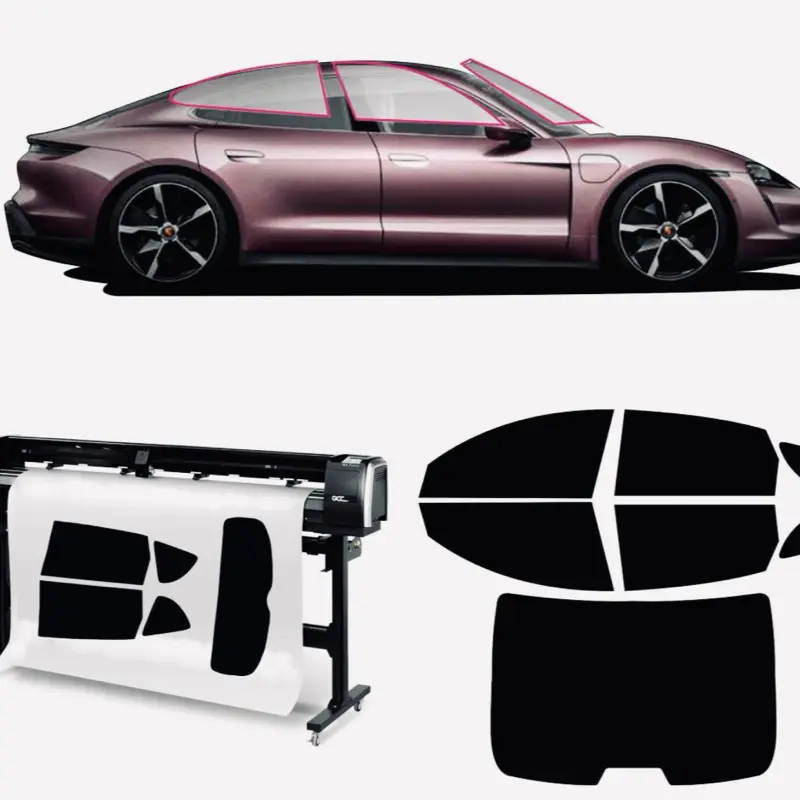 Precut-Nano Ceramic Heat Control Window Tint for Car - Stylish Design & Efficient Heat Management Solution