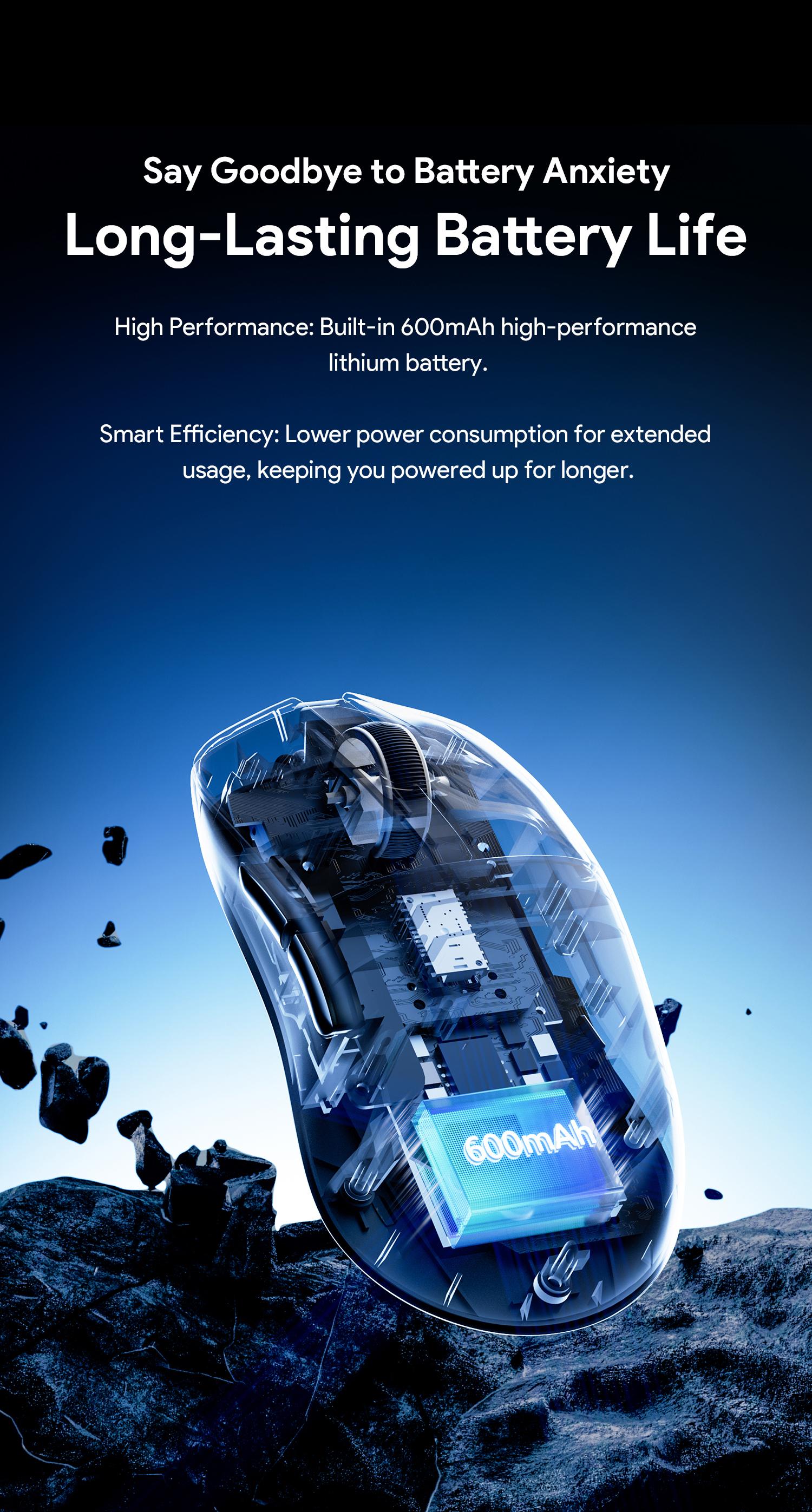 FURYCUBE G3 Lightweight Wireless Gaming Mouse 6 adjustable level DPI UP to 22000 Ergonomically Design 2.4G Bluetooth Long Battery Life Weight 49g Office Gaming Mice【Free Anti-Slip Stickers】auto clicker, gift, ps5 xbox fps games