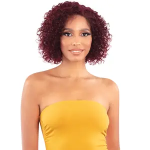 Model Model Dream Weaver Glueless 100% Human Hair HD Lace Front Wig - JERRY CURL