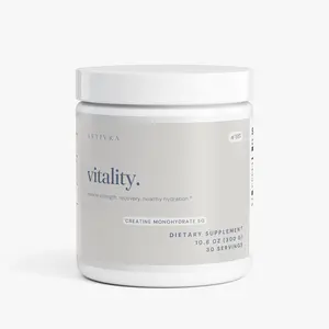 Astivra Vitality - Creatine Monohydrate 5g + Electrolytes, Lemon, 30 Servings