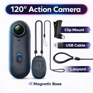Mini Body Camera 1080P HD – Ultra Portable Pocket Action Cam with 120° Wide Angle | Hands-Free Wearable Camera for Travel, Vlog & Outdoor