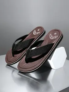 Men's Lightweight Flip-Flops, Trendy Style, Anti-Slip Durable Breathable Sandals, Perfect for Beach Vacation